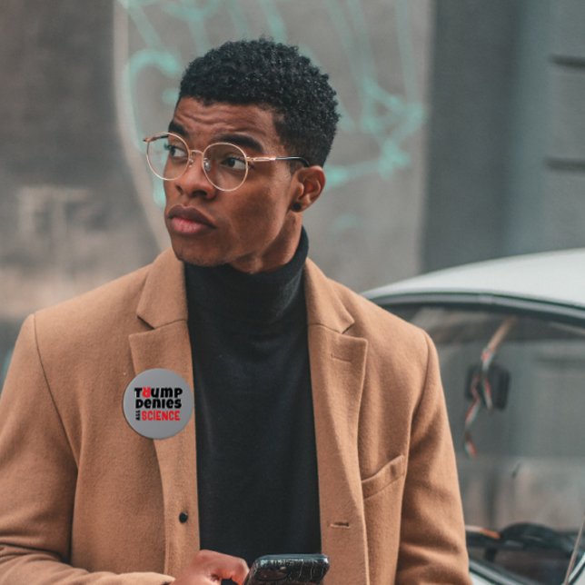 Bóton Redondo 7.62cm Slogan do protesto anti-trump (Criador carregado)