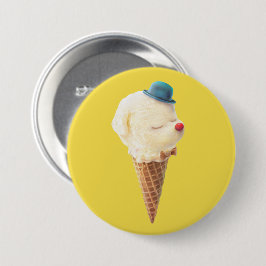 Bóton Redondo 7.62cm Sorvete de puppy