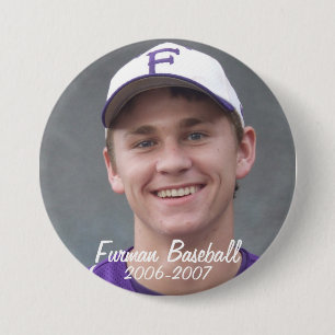 Bóton Redondo 7.62cm StembridgeW2007Mug, Furman Baseball, 2006-2007