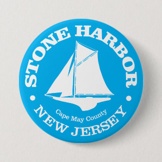 Bóton Redondo 7.62cm Stone Harbour (laço)