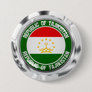 Bóton Redondo 7.62cm Tadjik Round Emblem