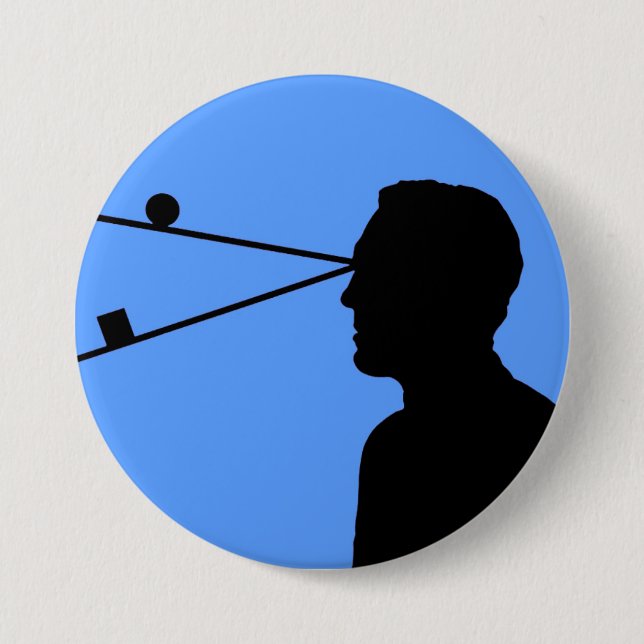 Bóton Redondo 7.62cm Teste da verdade (Frente)