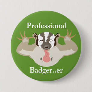 Bóton Redondo 7.62cm Texugo Badgering de Badger_Professional… er