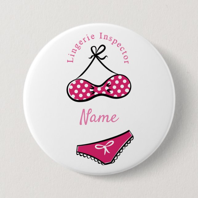 Bóton Redondo 7.62cm Thunder_Cove do Inspetor de Lingeries (Frente)