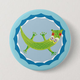 Bóton Redondo 7.62cm Tierno cocodrilo