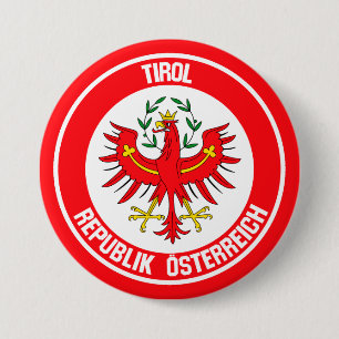 Bóton Redondo 7.62cm Tirol Round Emblem