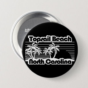 Bóton Redondo 7.62cm Topsail Beach Carolina do Norte