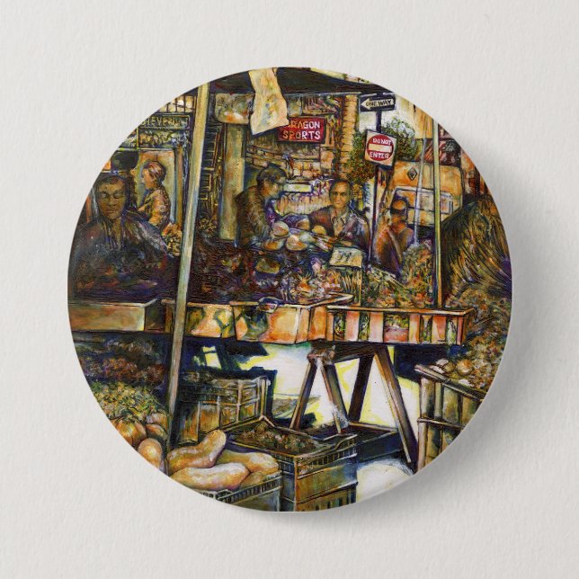 Bóton Redondo 7.62cm Torna a criatividade mais brilhante (Frente)