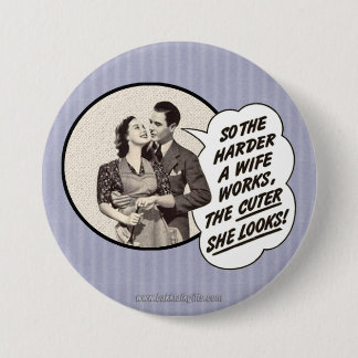 Bóton Redondo 7.62cm Trabalhador duro…