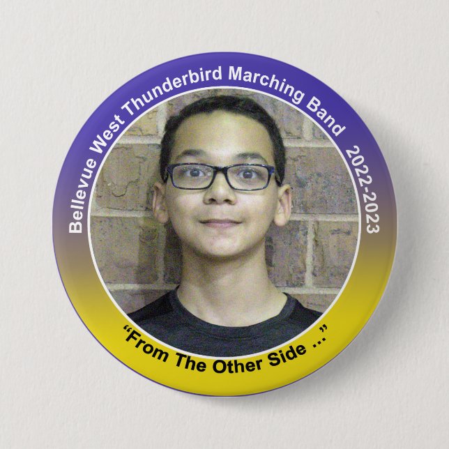 Bóton Redondo 7.62cm Trombone Carson 10 (Frente)