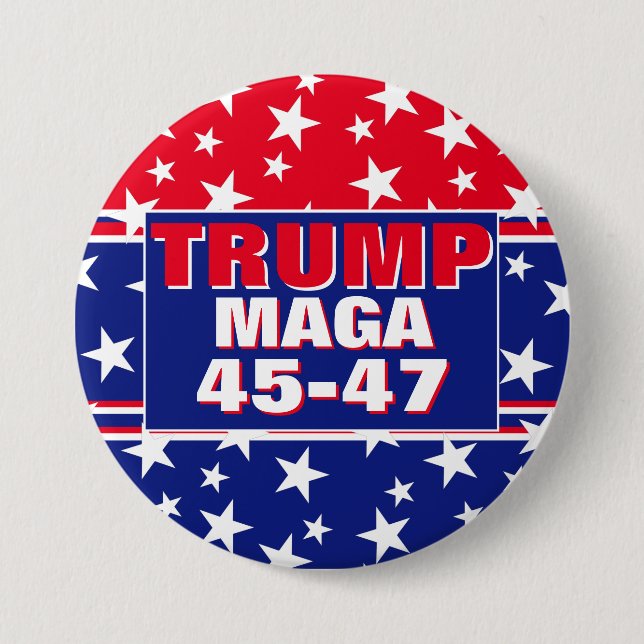 BÓTON REDONDO 7.62CM TRUMP 45-47 MAGA (Frente)