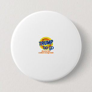 Bóton Redondo 7.62cm Trump AntiTrump Para Ir Votar Detergent Funny V