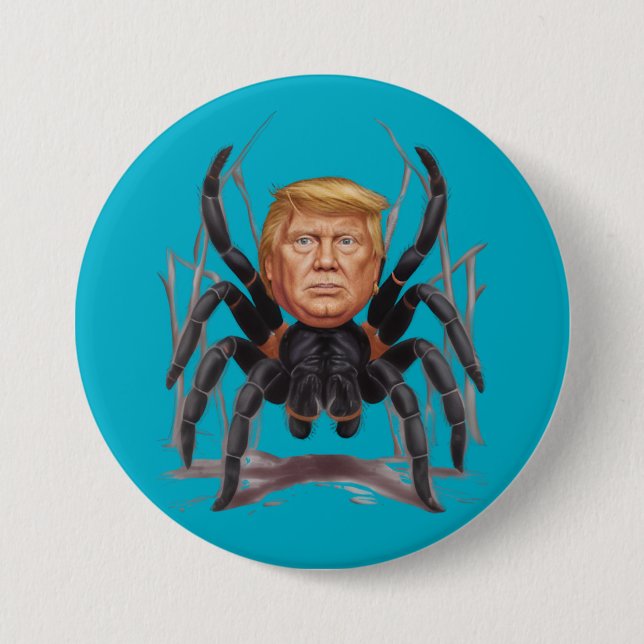 Bóton Redondo 7.62cm Trump Clown Button (Frente)