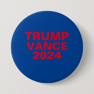 Bóton Redondo 7.62cm Trump Vance 2024