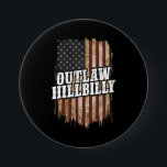 Bóton Redondo 7.62cm Trump Vance 2024 J.D. Vance Outlaw Hillbilly<br><div class="desc">Trump Vance 2024 J.D. Vance Outlaw Hillbilly</div>