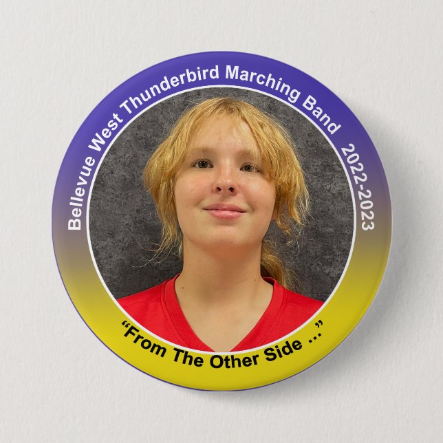 Bóton Redondo 7.62cm Trumpet Anastasia 9 (Frente)