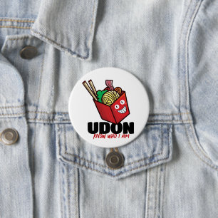 Bóton Redondo 7.62cm Udon personalizável sabe quem eu sou