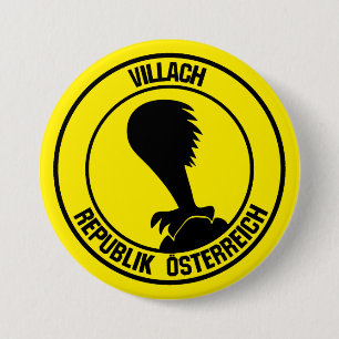 Bóton Redondo 7.62cm Villach Round Emblem