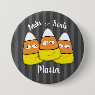 Bóton Redondo 7.62cm Vinheta redonda clássica de balas de halloween