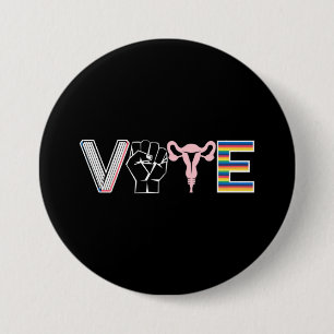 Bóton Redondo 7.62cm Votação de livros proibidos Direitos reprodutivos 