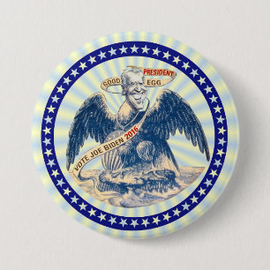 Bóton Redondo 7.62cm Voto para Joe Biden 2016