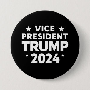 Bóton Redondo 7.62cm VP Trump Engraçado Eleição Joe Biden Citação Engra
