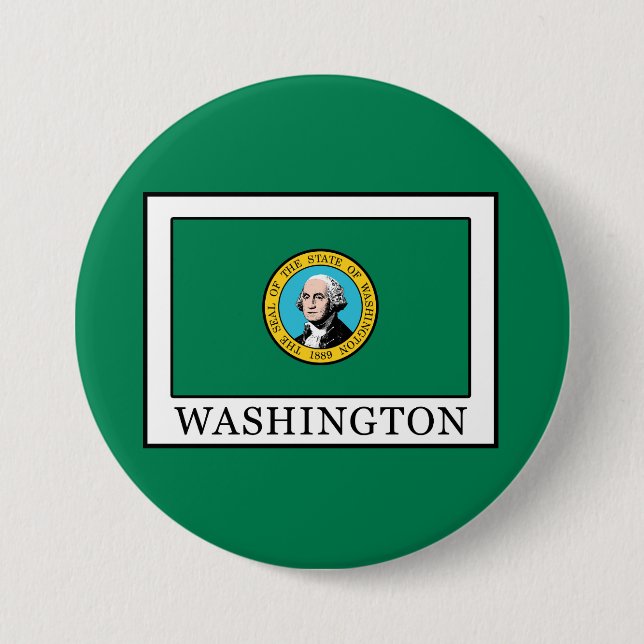 Bóton Redondo 7.62cm Washington (Frente)