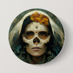 Bóton Redondo 7.62cm Wood Witch 2 Fantasy