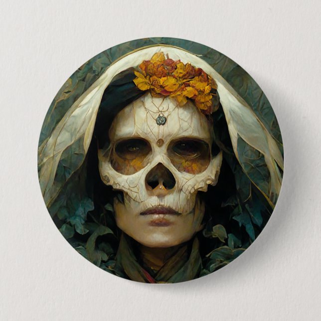 Bóton Redondo 7.62cm Wood Witch 2 Fantasy (Frente)