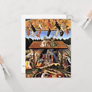 Botticelli - A Natividade Mística