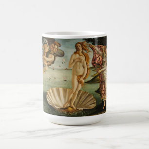 Botticelli o nascimento da caneca de Venus