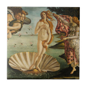 Botticelli o nascimento do azulejo de Venus