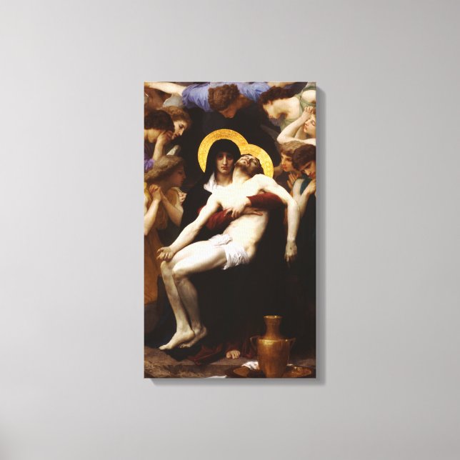 Bouguereau Pieta Canvas (Frente)