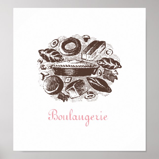 Boulangerie Poster (Frente)