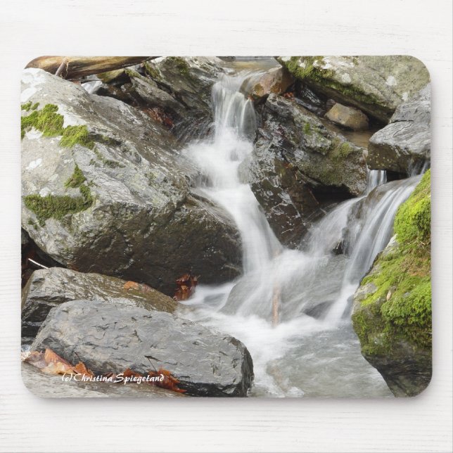 Boulders Mousepad — Waterfall Pensilvânia (Frente)