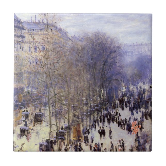 Boulevard des Capucines, por Claude Monet, Belas A (Frente)