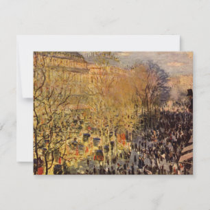 Boulevard des Capucines, por Claude Monet, Belas A