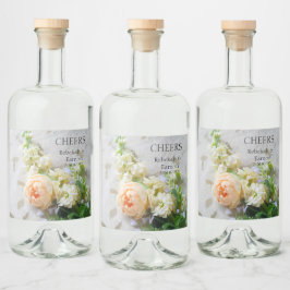 bouquet de rosa de cor pêssego