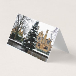 Bourton no Cartão Água de Árvore de Natal