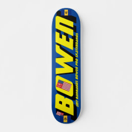 BOWEN JMT BARB 7, 3/4", skateboard Deck