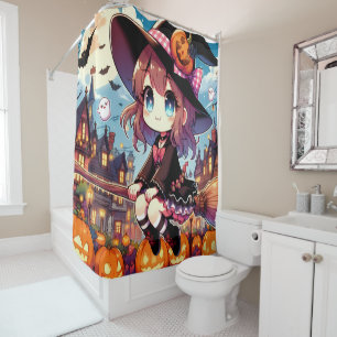 Box Cortina de Chá de Halloween para Amantes de Manga