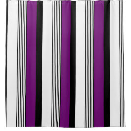 Box Cortina de Chá Maiestosa para Stripes Violetas