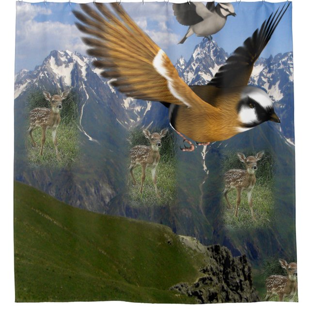 Box Cortina de chá para cavalos para crianças (Frente)