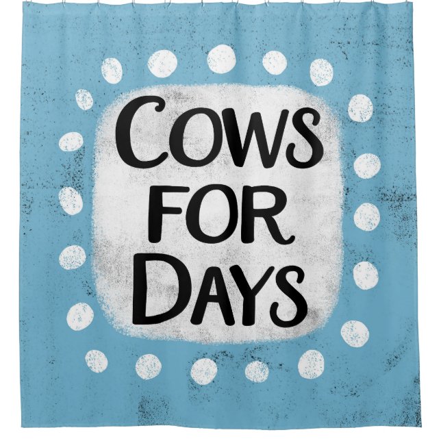 Box Vacas Para A Cortina De Chá De Dias (Frente)
