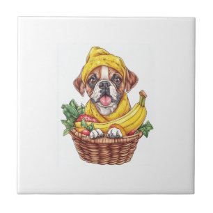 Boxeador de Banana � Cachorro de Fruta Engraçado