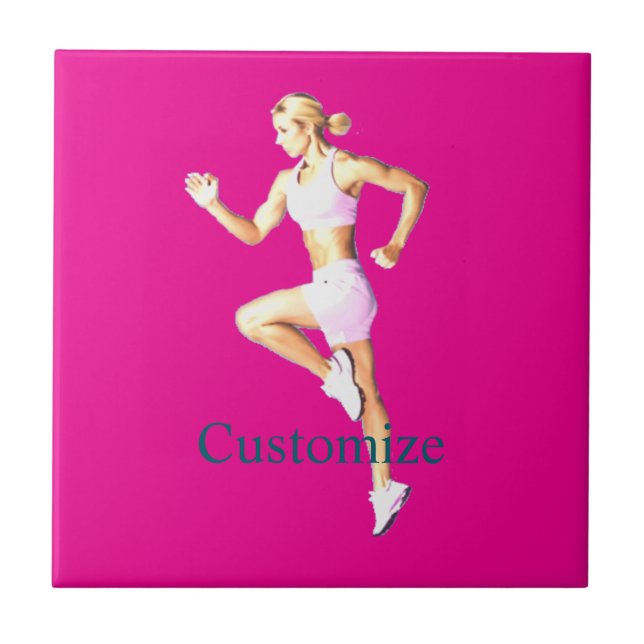 Boxeadora Feminina em Forma Thunder_Cove (Frente)