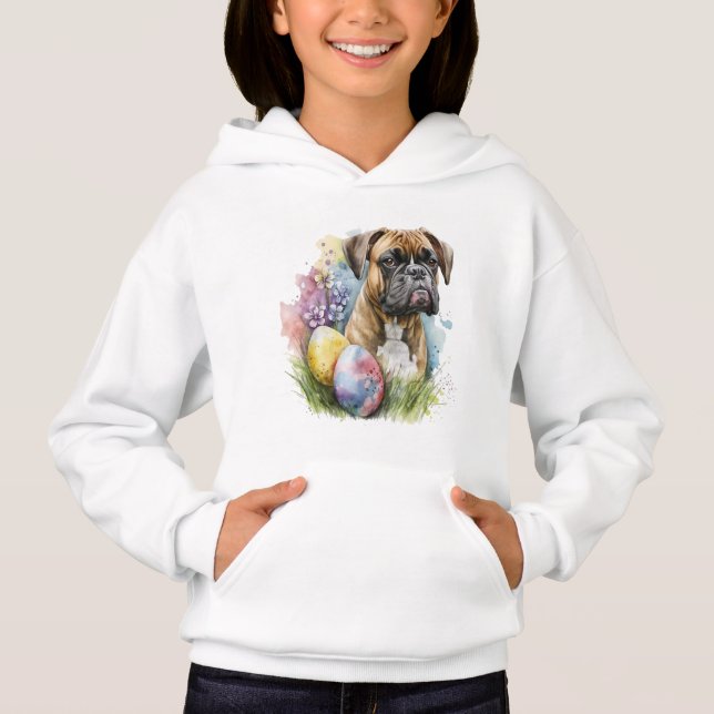 Boxer Boxer Easter Ovo, Boxer Felz pascoa Cheio (Frente)