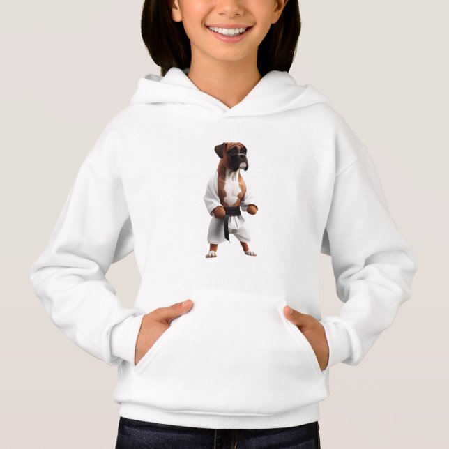 Boxer Dog Play Karate, Boxer Dog Karate Player (Frente)