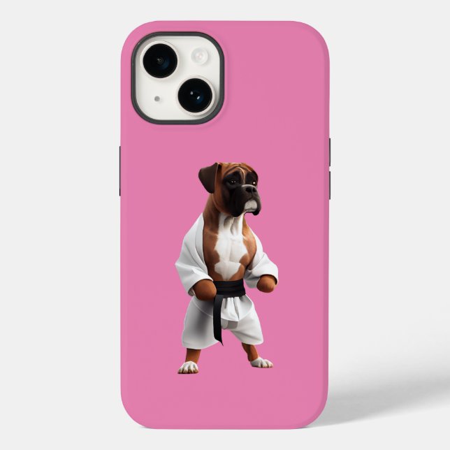 Boxer Dog Play Karate, Boxer Dog Karate Player (Verso)