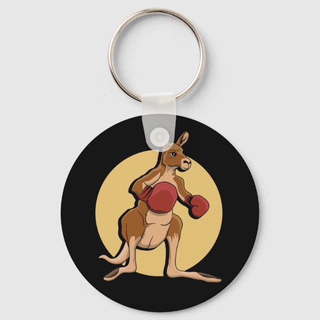 Boxing Kangaroo Chaveiro (Frente)